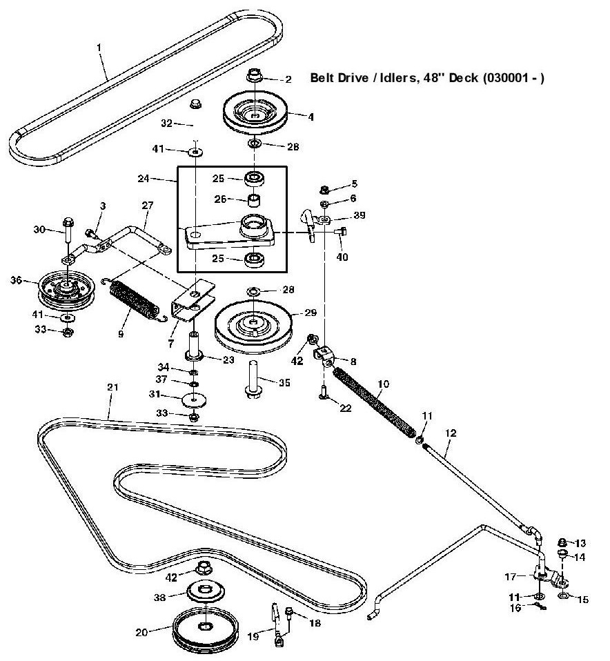 John deere x540 engine diagram